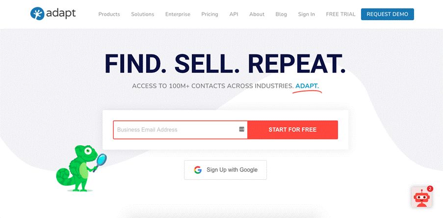Adapt.io provides a B2B contact database for Sales and Marketing to run outbound campaigns, generate leads, and close deals faster than ever.