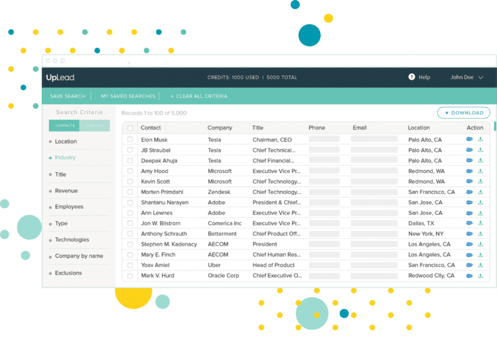 Prospect List Software 17 Best Sales Intelligence Tools to Grow your Business - UpLead