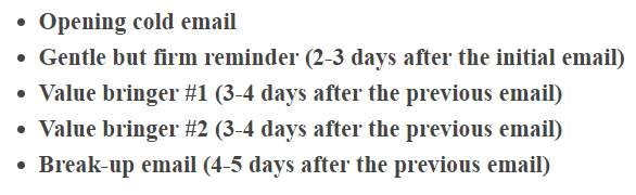 Cold Email Sequence Cold Email Sequence