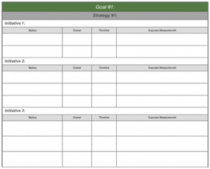 sales plan template sales plan template