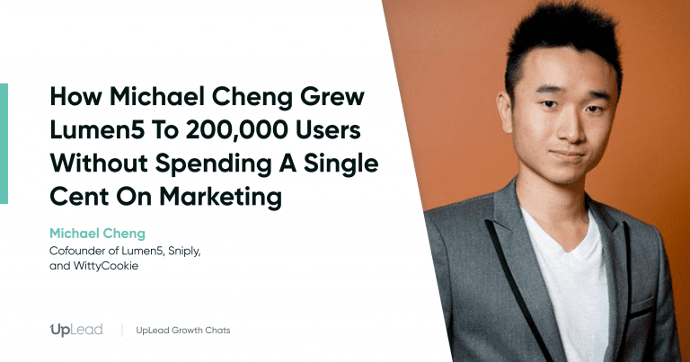 How Michael Cheng Grew Lumen5 To 200,000 Users Without Spending A ...