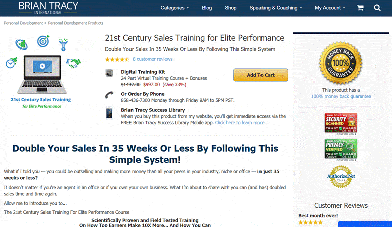 21st Century Sales Training