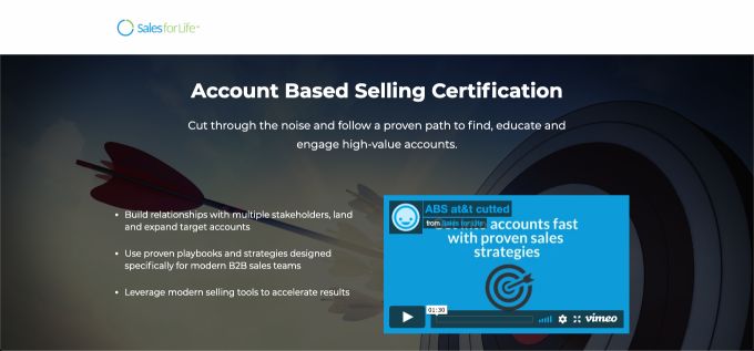 Sales for Life: Account-Based Selling