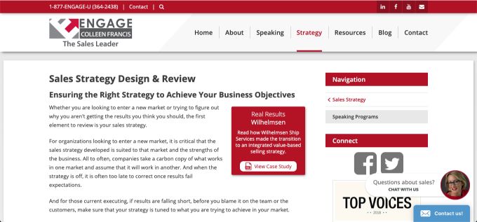 Engage Selling: Sales Strategy Design and Review