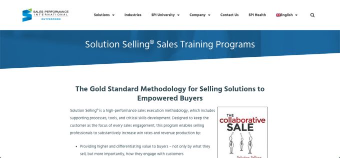 Sales Performance International: Solution Selling