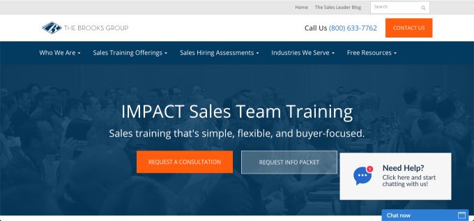 IMPACT Sales Team Training