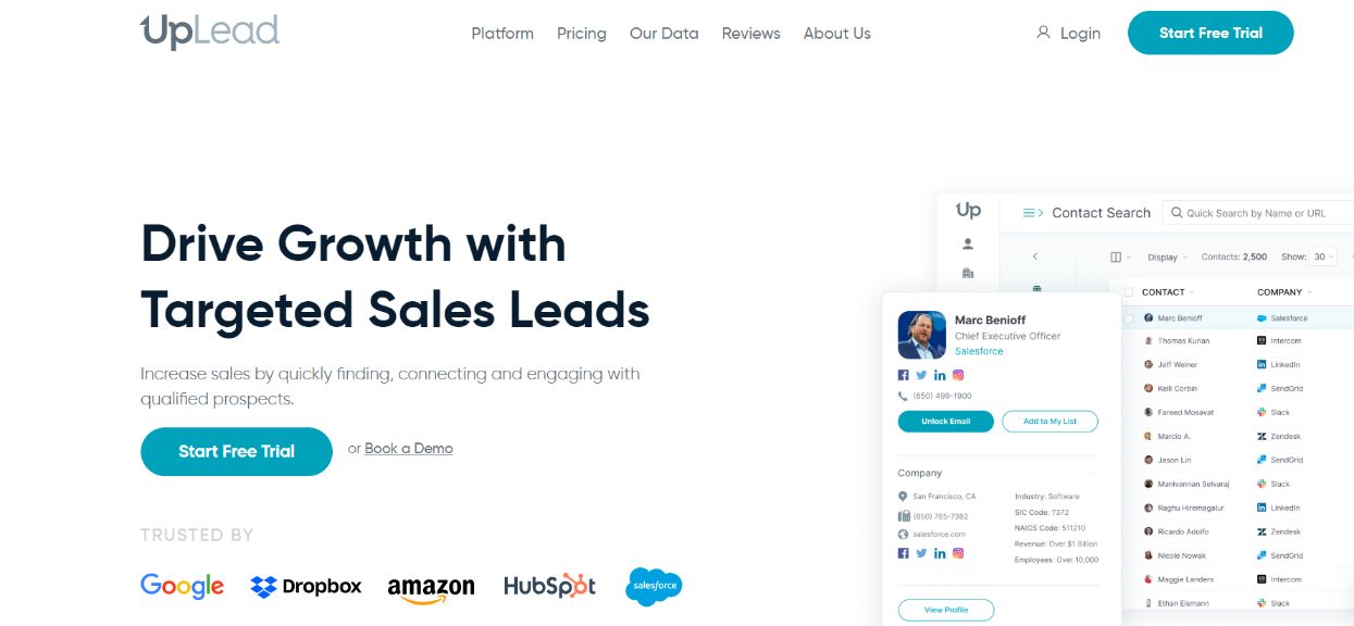 UpLead - Powerful Data Enrichment