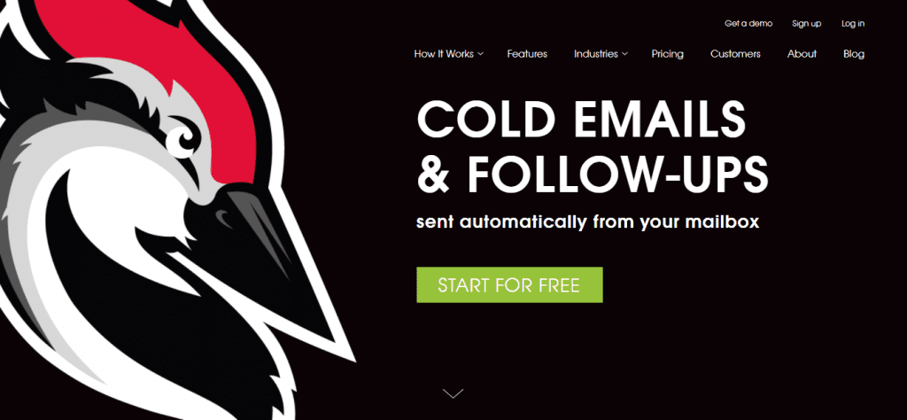 Woodpecker is made for cold email, and integrates with CRMs to expand your sales capabilities.
