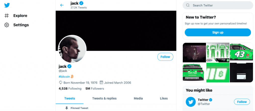 Sometimes the best way to locate a person’s email address is by simply asking. And, if the CEO you’re interested in is on Twitter, their email may just be a tweet away.