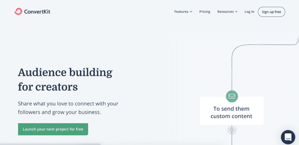 ConvertKit is a platform for bloggers and also business owners to produce beautiful, responsive e-mail newsletter
