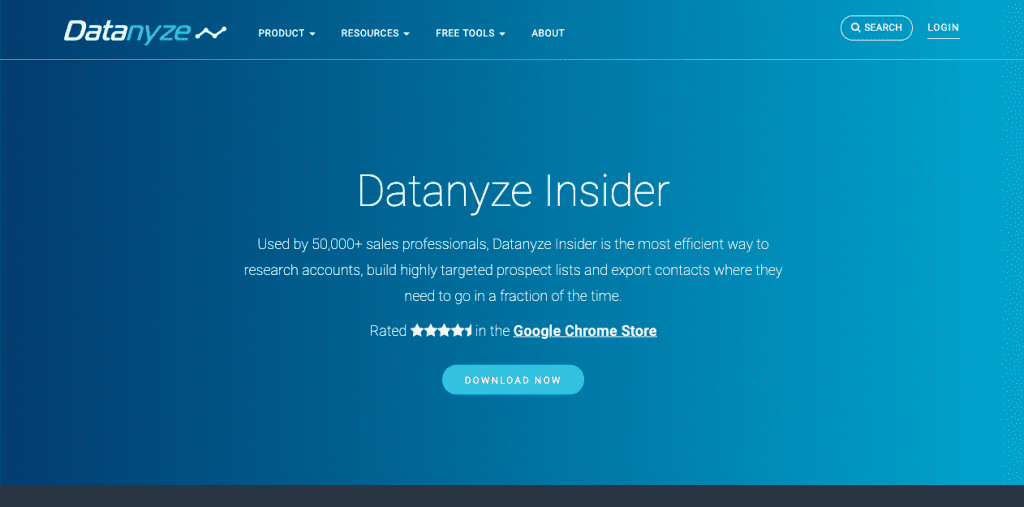 Datanyze Insider is a quality tool for businesses looking to create an effective, high-quality marketing campaign.
