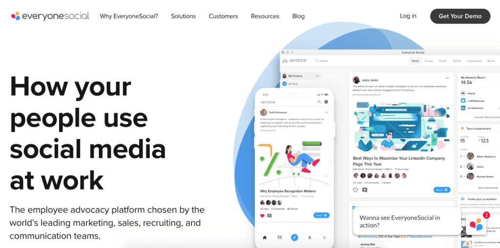 EveryoneSocial is a platform that provides a surprising number of features at your disposal.