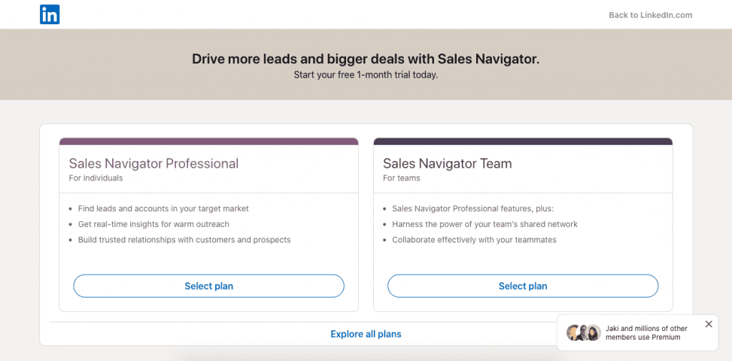 Created by the most popular professional social media platform, LinkedIn Sales Navigator is a powerful tool.