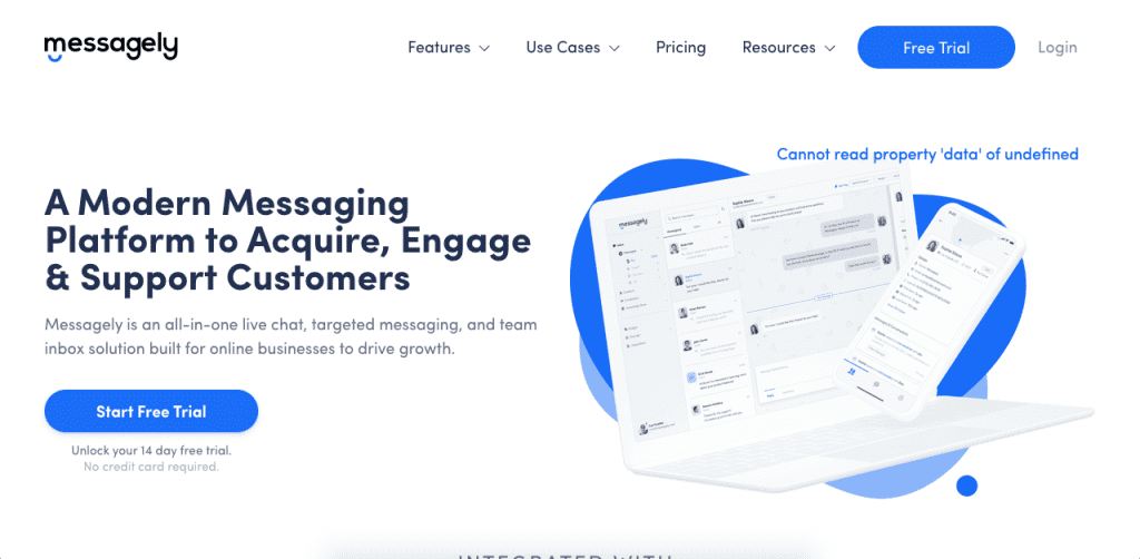 messagely-customer-service-tool Messagely is a powerful tool that can handle all of your customer communication, including live chats.