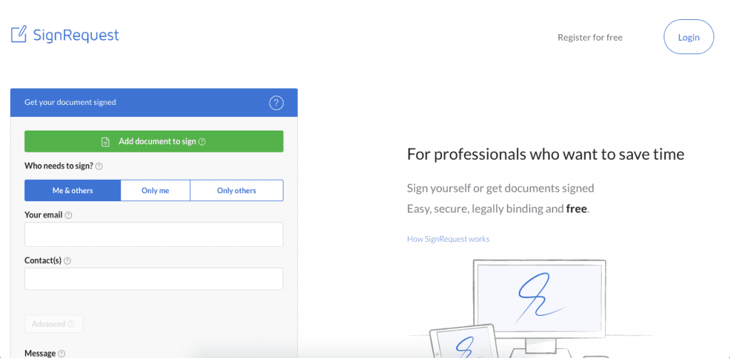 signrequest-online-signature-review SignRequest has a generous free personal plan and great integrations for businesses.