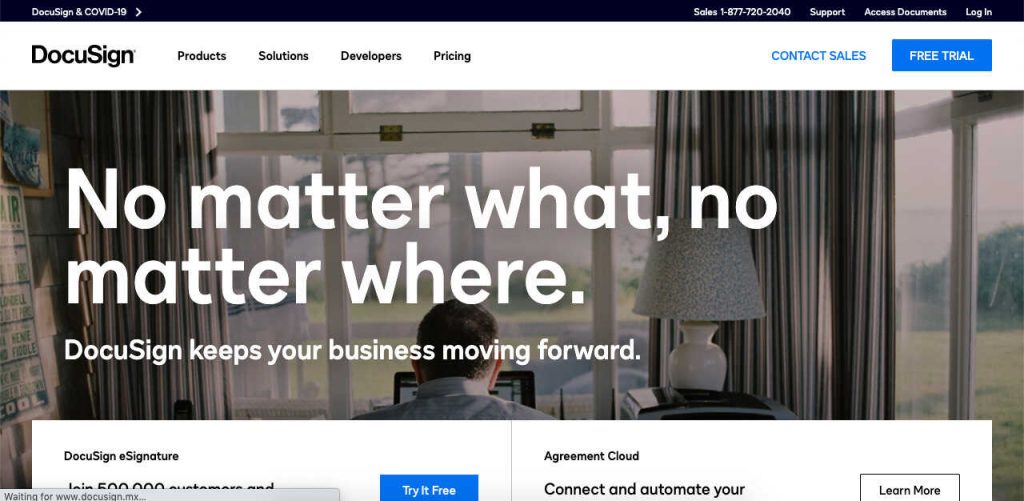 docusign-paperless-online-signaure-platform DocuSign is an experienced and popular online signature platform that is a good option for anyone looking for advanced features.