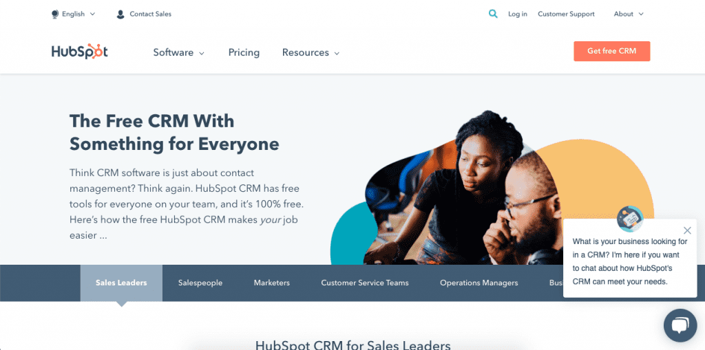 HubSpot CRM is a popular, award-winning CRM that uses powerful features to help you improve your sales and your team.
