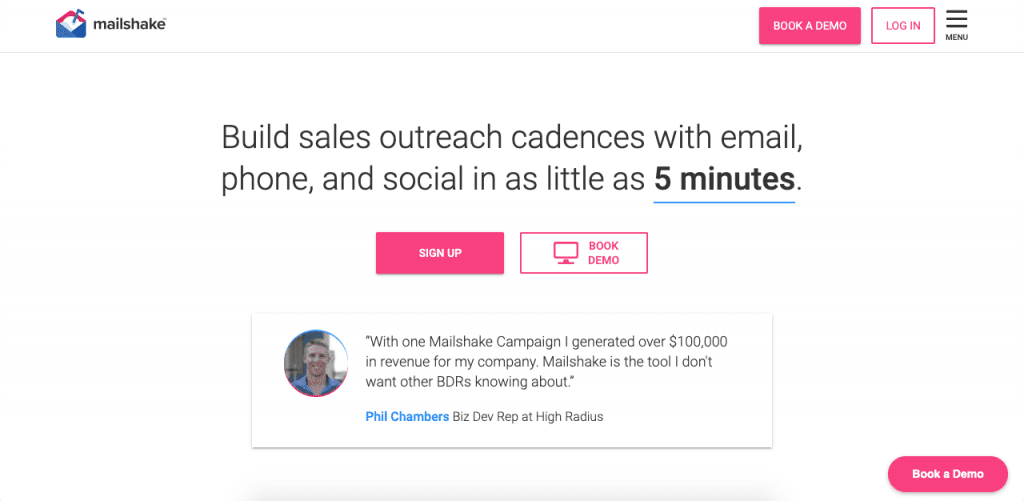 Mailshake is a great email platform specifically designed for sales and cold emails