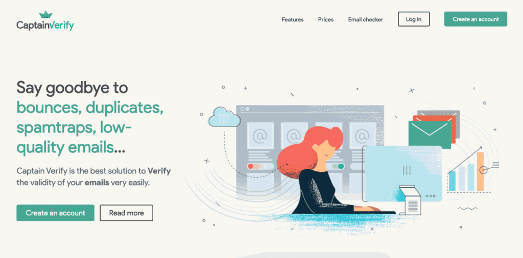 CaptainVerify is a very simple and strong email verification tool that’s quite easy to use.
