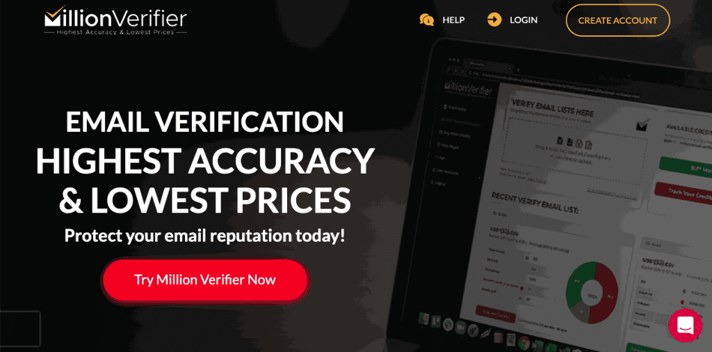 MillionVerifier is a highly accurate bulk email verifier with fair prices.