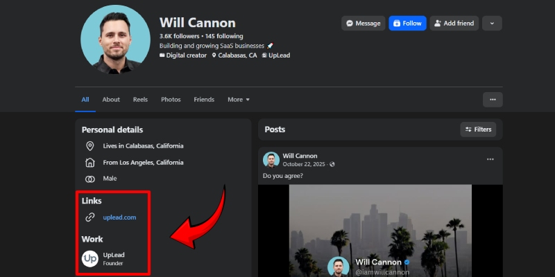 Identify the company contact path