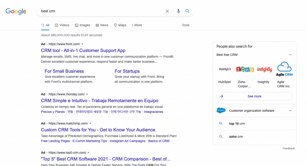 PPC ads, or Pay-Per-Click ads, are another, more expensive way to generate leads