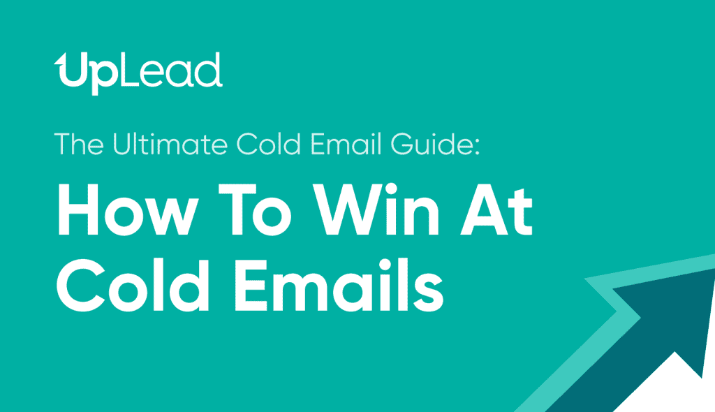 Cold email guide by UpLead