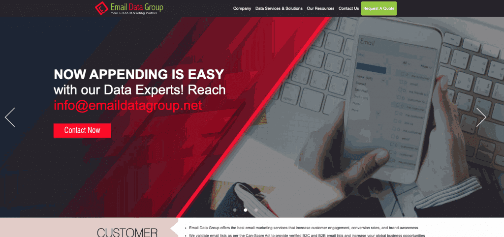 Email Data Group offers realtors email marketing services to build their email lists