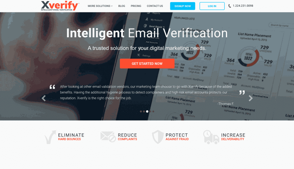 XVerify is a cloud-based solution for real-time data verification