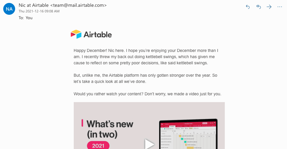 Airtable Email