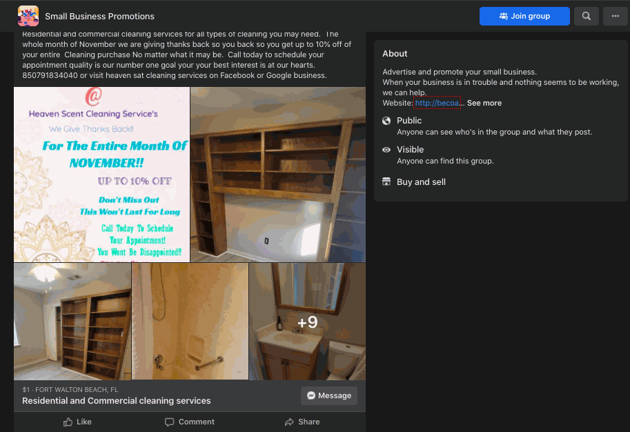 Use social media groups such as LinkedIn groups for advertising your services.