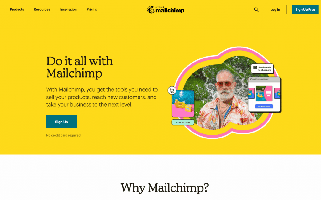Tools like Mailchimp come with useful features and templates that help you quickly create and automate effective email marketing campaigns