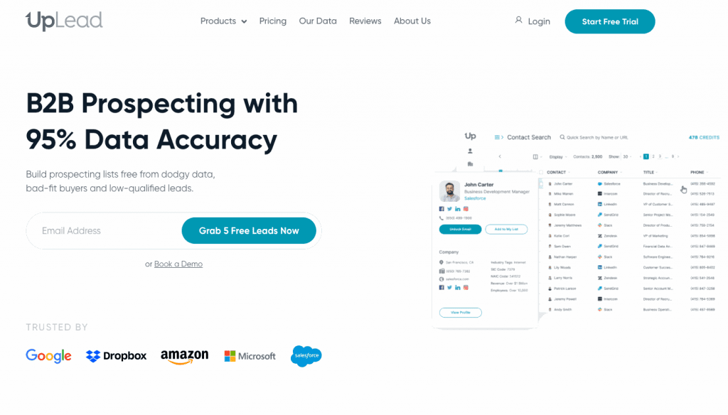 Uplead B2B Prospecting