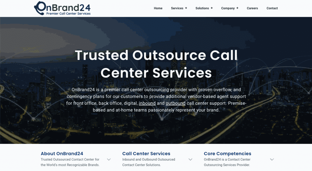 Onbrand24 call center