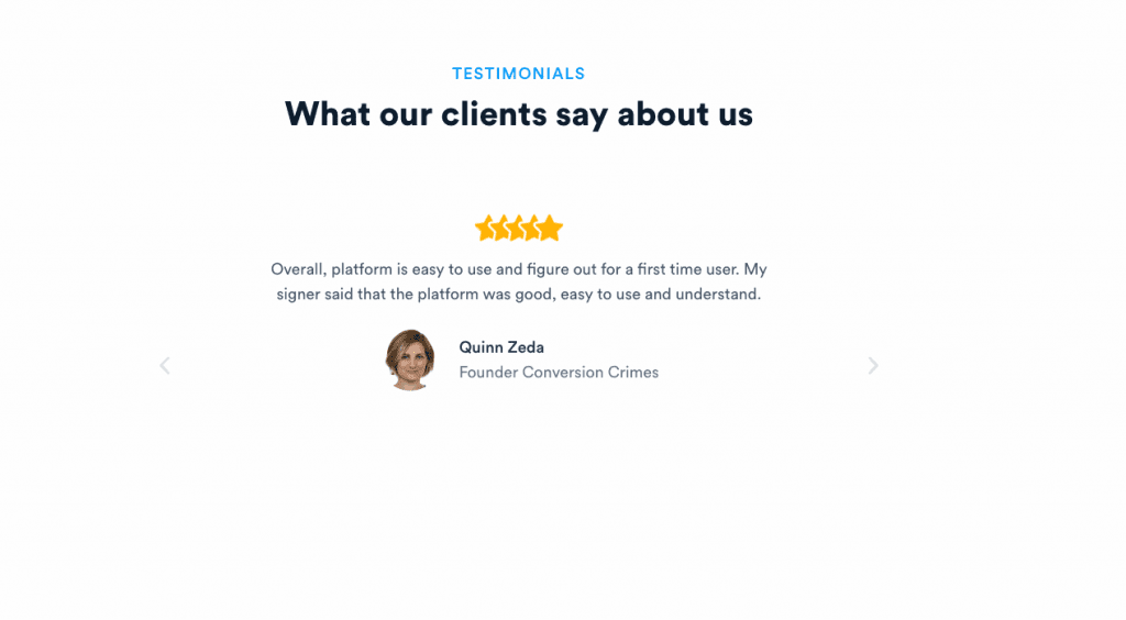 Testimonials and Referrals