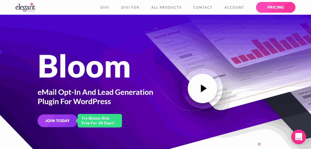 Bloom is an email opt-in and lead generation plugin for the WordPress CMS platform.