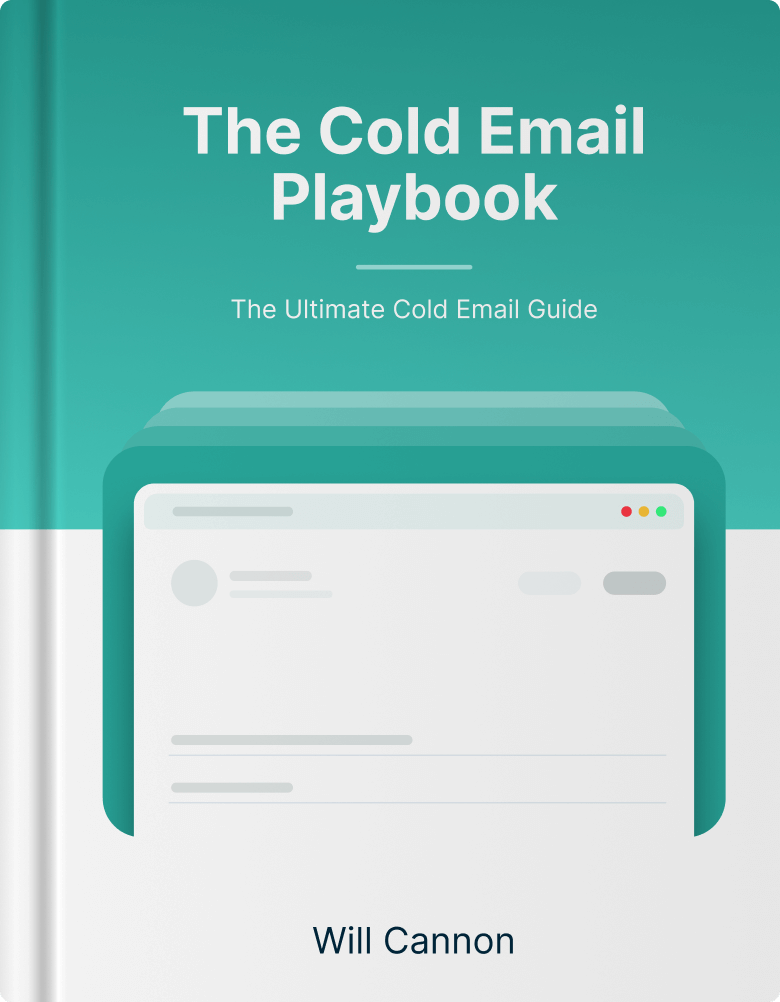 The Cold Email Playbook by Will Cannon