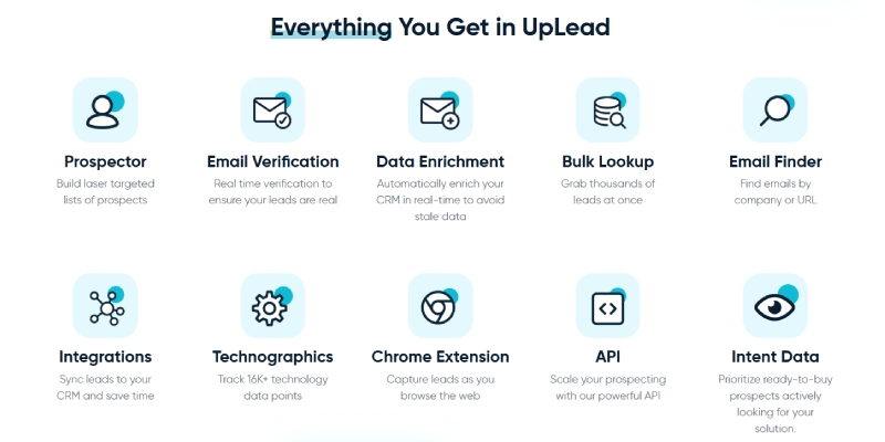 UpLead Features