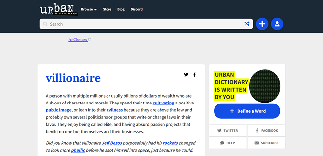 urban dictionary