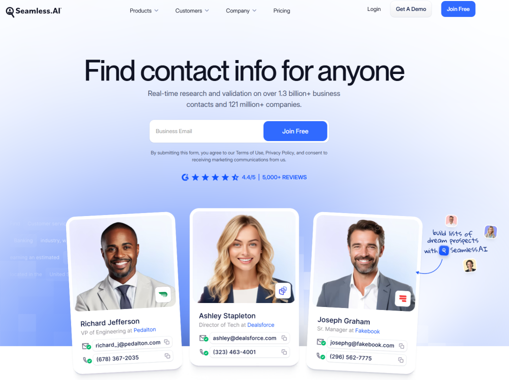 Seamless AI Key Features