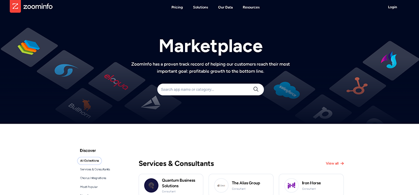 ZoomInfo Marketplace