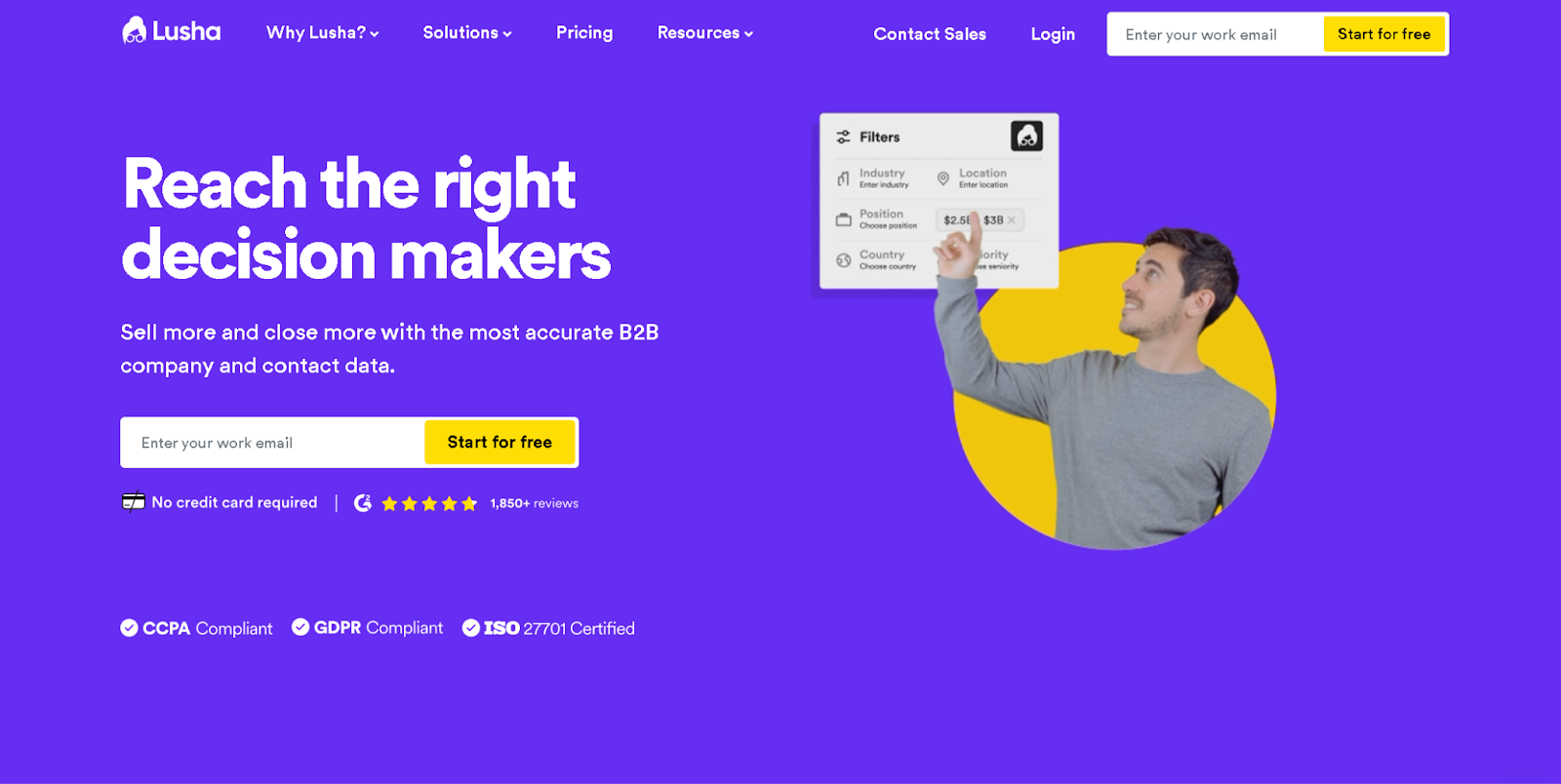 Buy Email Lists: I've Compared 15 Databases For You - UpLead