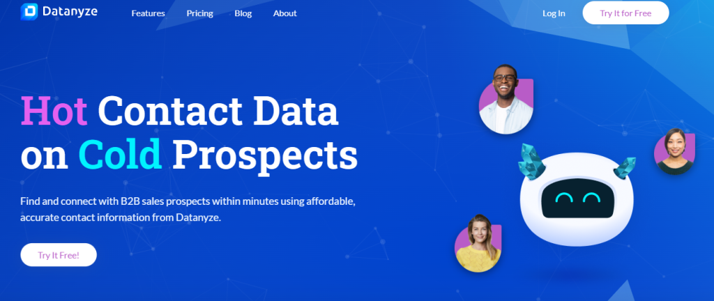Datanyze screenshot