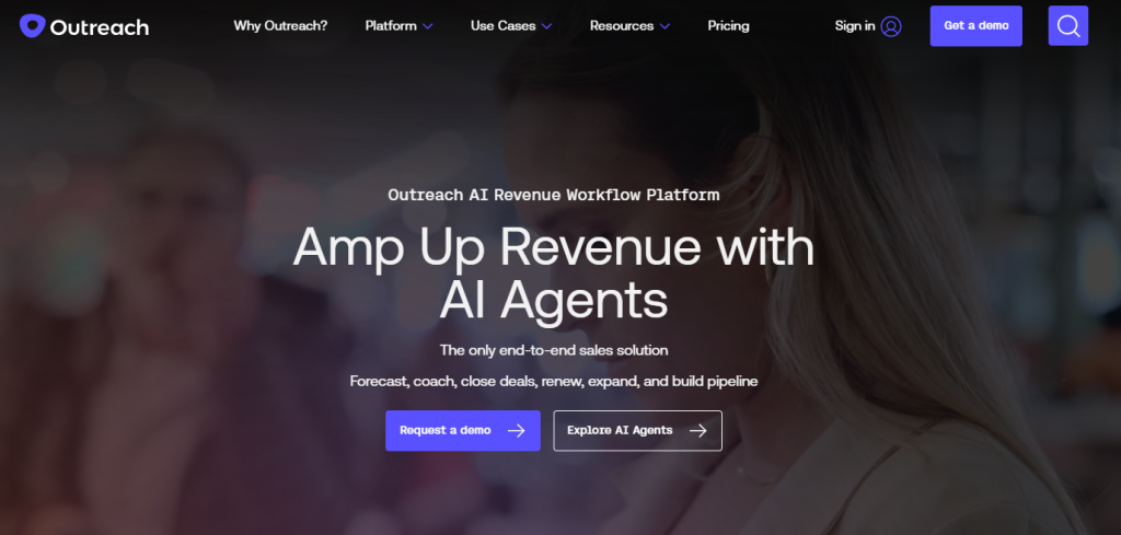 Outreach.io screenshot