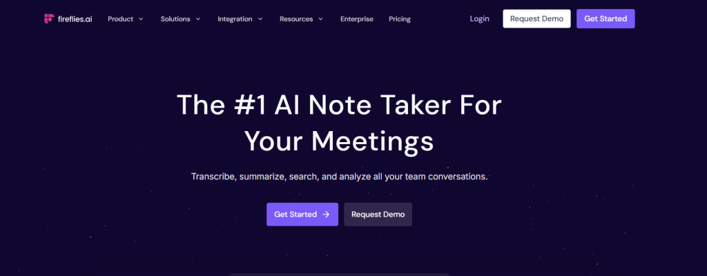 Fireflies.ai Screenshot