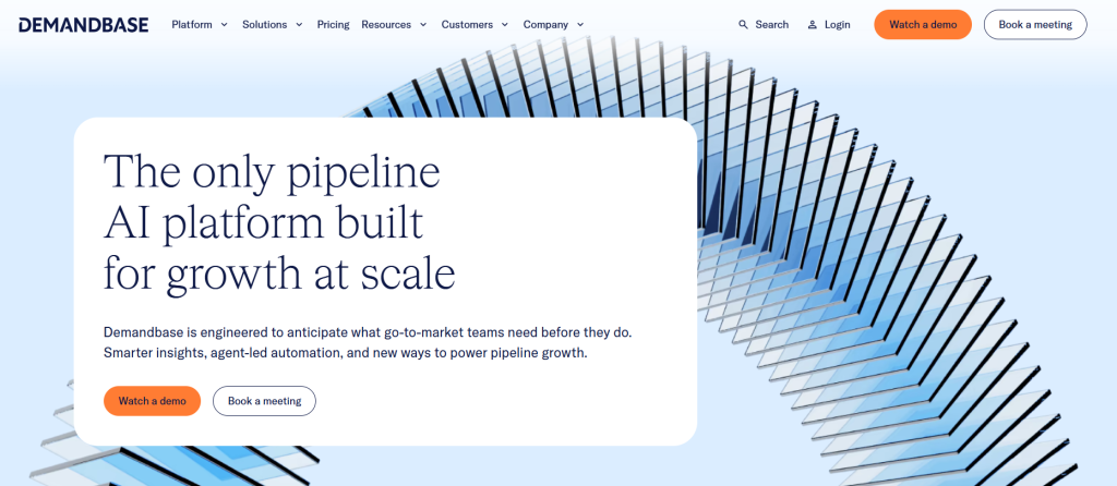 Demandbase screenshot