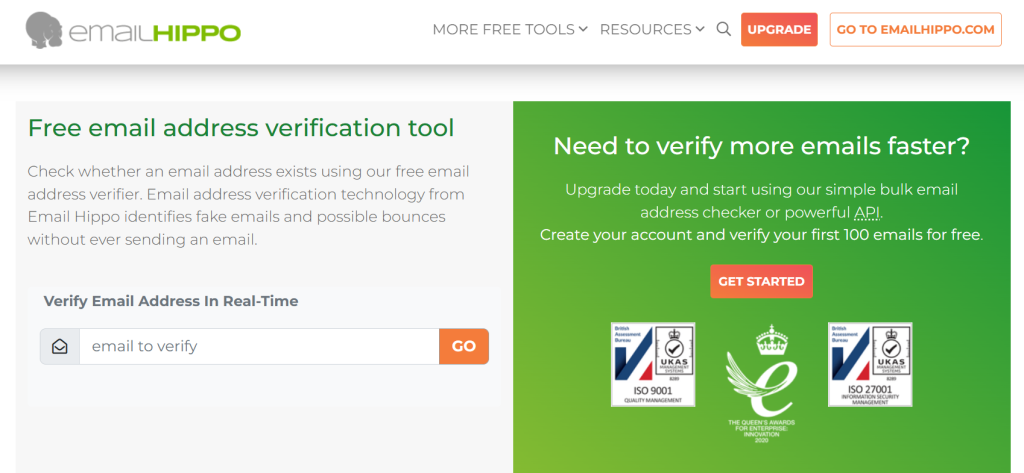 Email Hippo screenshot