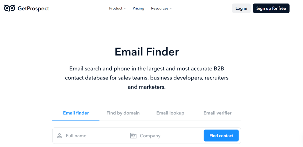 GetProspect screenshot