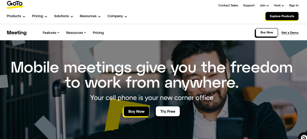 GoTo Meeting screenshot