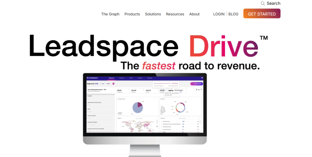 Leadspace screenshot